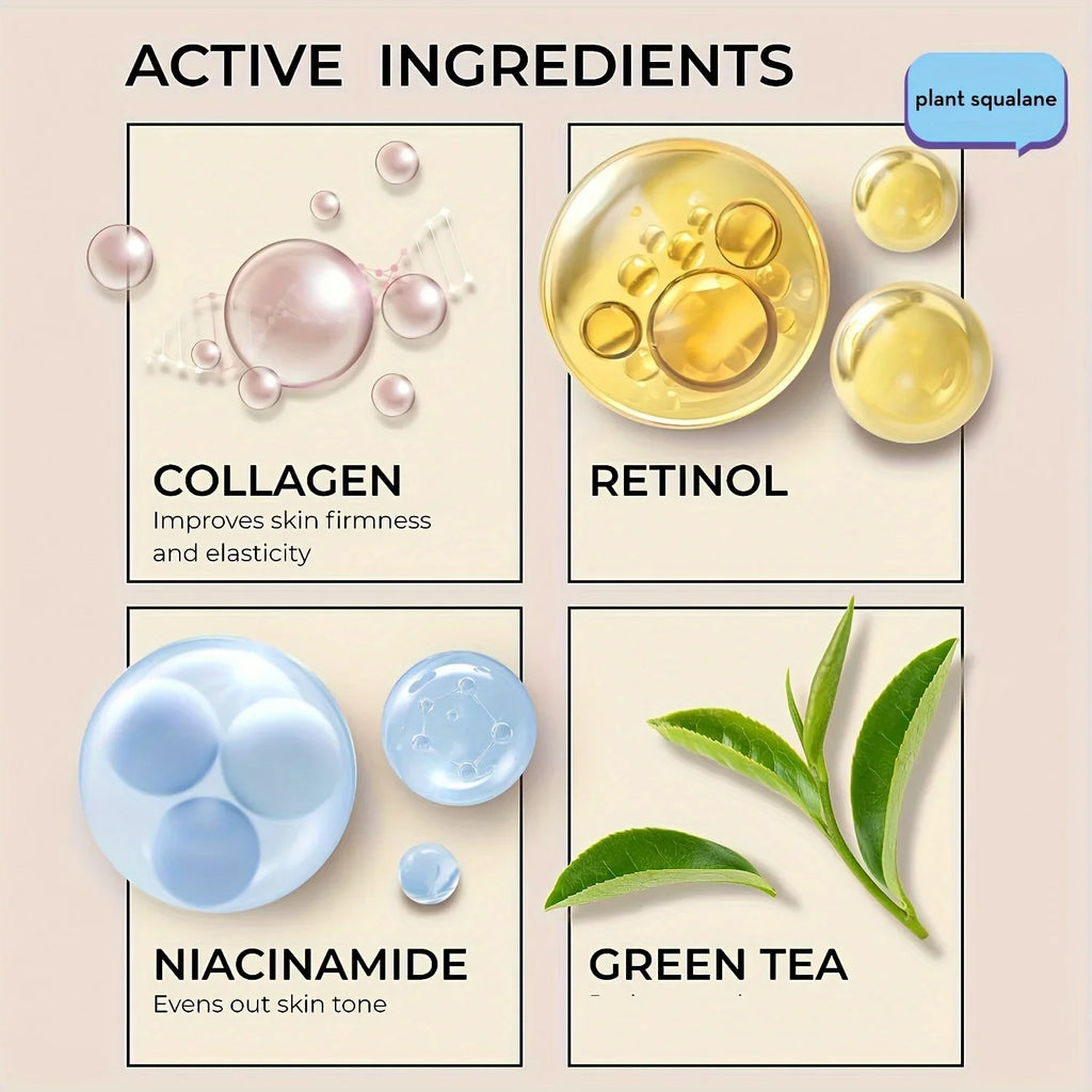 Niacinamide Hyaluronic Acid Collagen Face Cream with Retinol