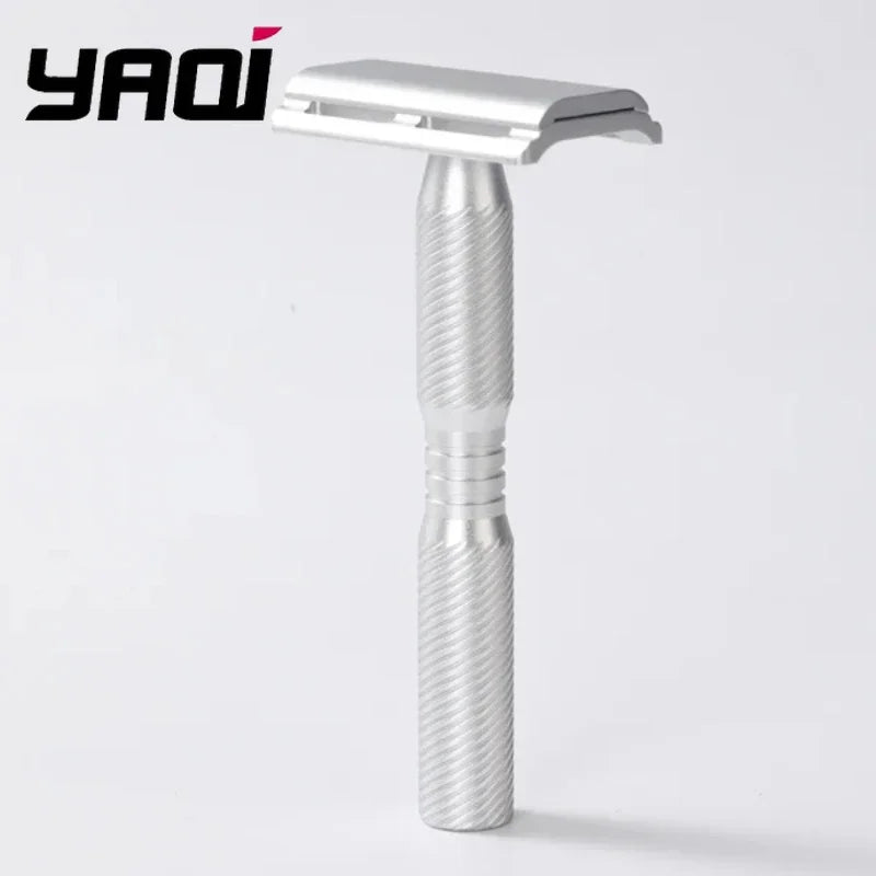 2026 Yaqi Beard Shaver Handle 316 Stainless Steel Men Safety Razor