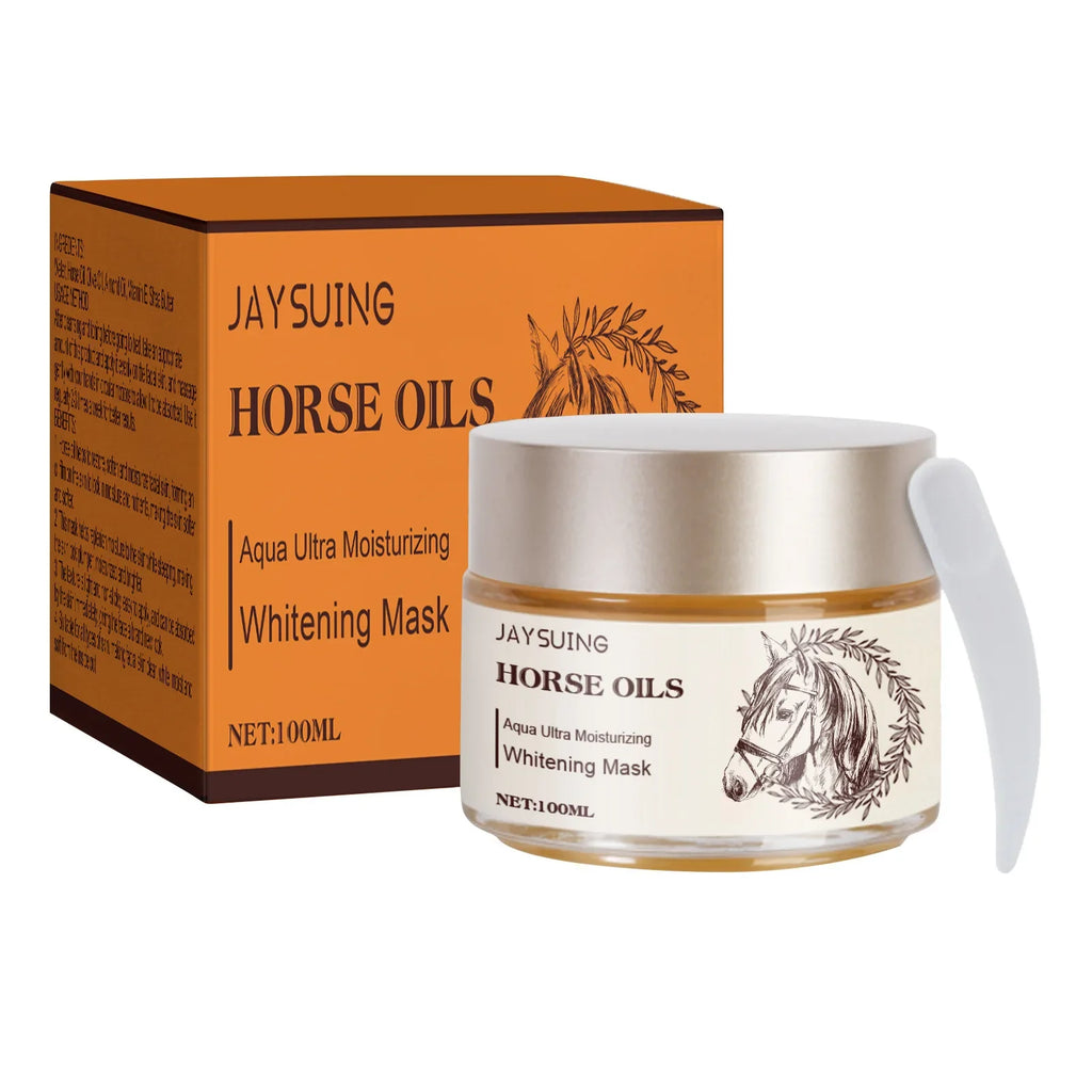 Jaysuing Horse Oil Sleeping Mask – Hydrating Night Cream 100ml