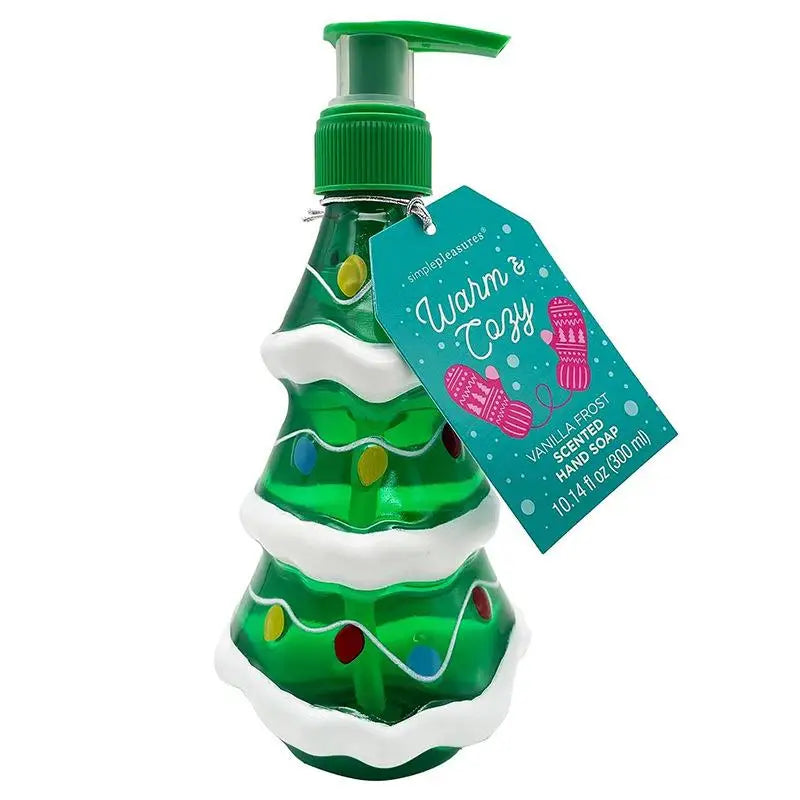 Christmas Snowman Soap Dispenser 350ml | Festive Holiday Gift