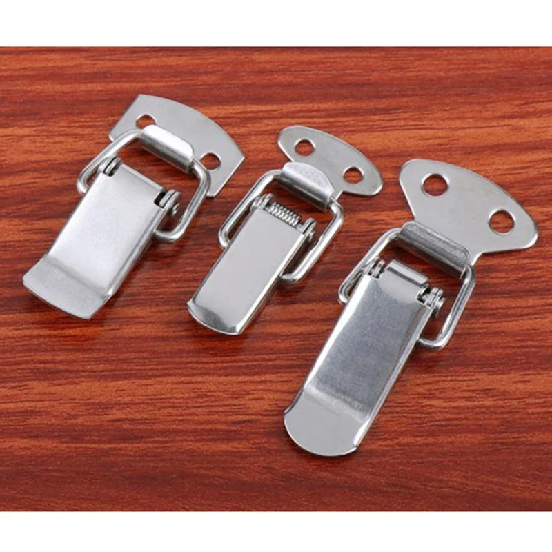 Stainless Steel Toggle Box Lock – Spring Loaded Latch Buckle