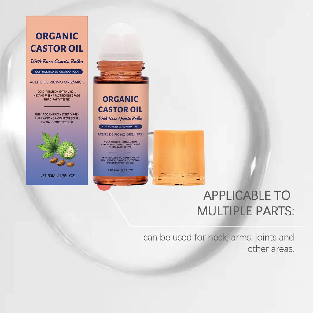 Castor Oil Roller Ball – Firming Brightening Moisturizing Body Oil