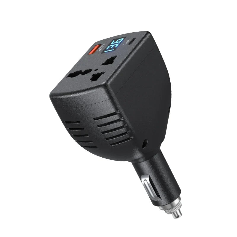 150W Car Power Inverter DC 12V/24V to 220V AC + USB Charger