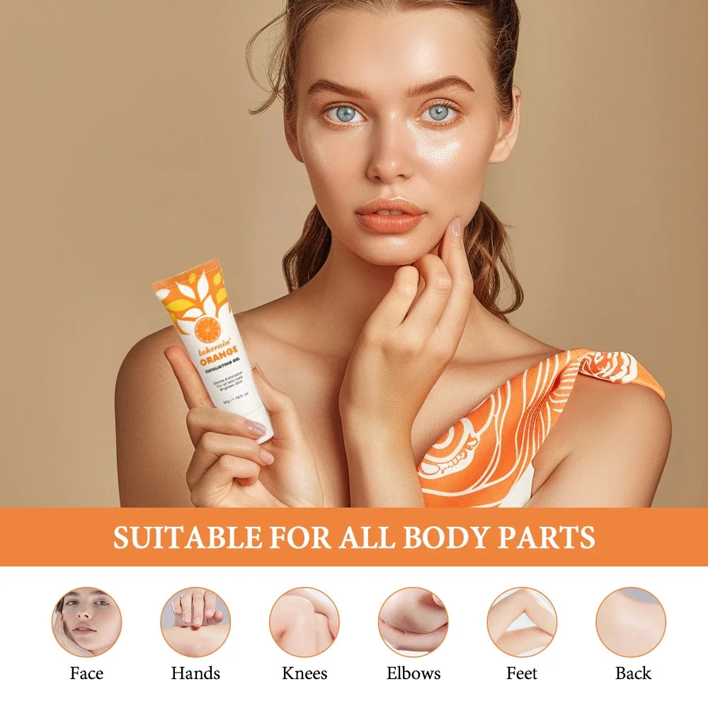 Lakerain Exfoliating Gel Scrub 50g – Brighten & Hydrate Skin