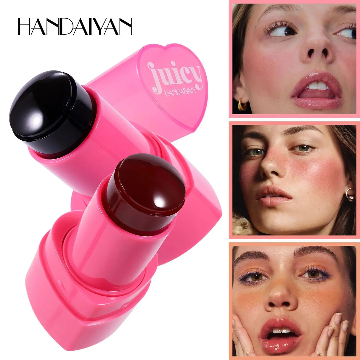Handaiyan Jelly Blush Stick – 2-in-1 Lip & Cheek Tint