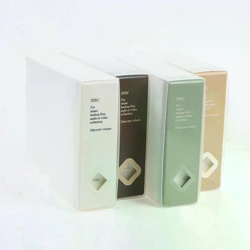 CD Case 24 Capacity Storage Box Bedroom Car Special Package Finishing
