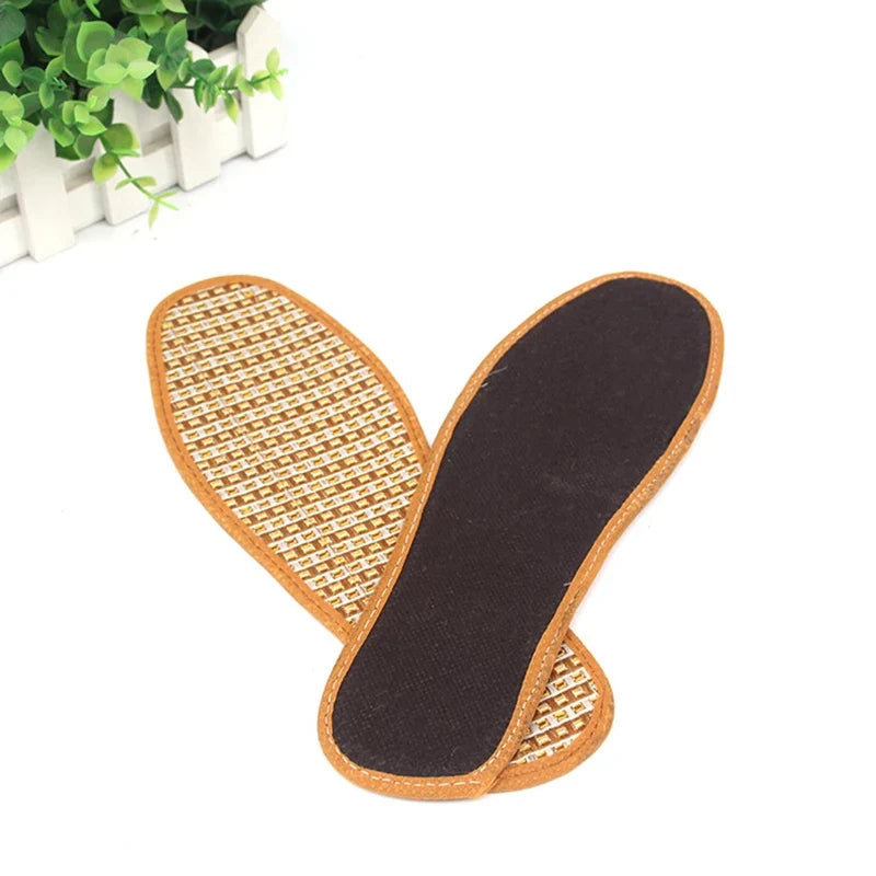 Bamboo Charcoal Insoles – Anti-Bacterial, Breathable Shoe Pads