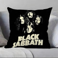 Black Sabbath Pillowcase – Soft Polyester, Hidden Zipper