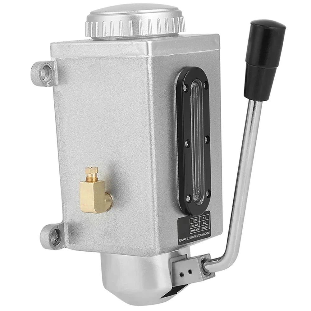 Manual Double Outlet Lubrication Oil Pump – CNC & Lathe
