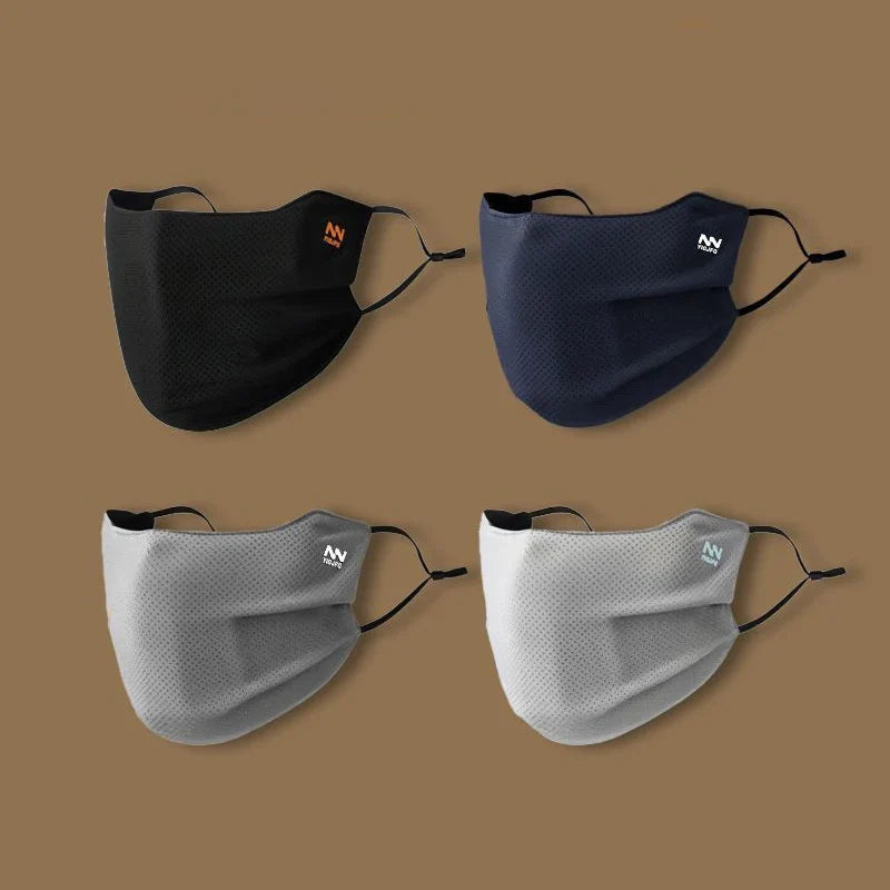 UV Protection Face Mask – Breathable Ice Silk Cycling Shield