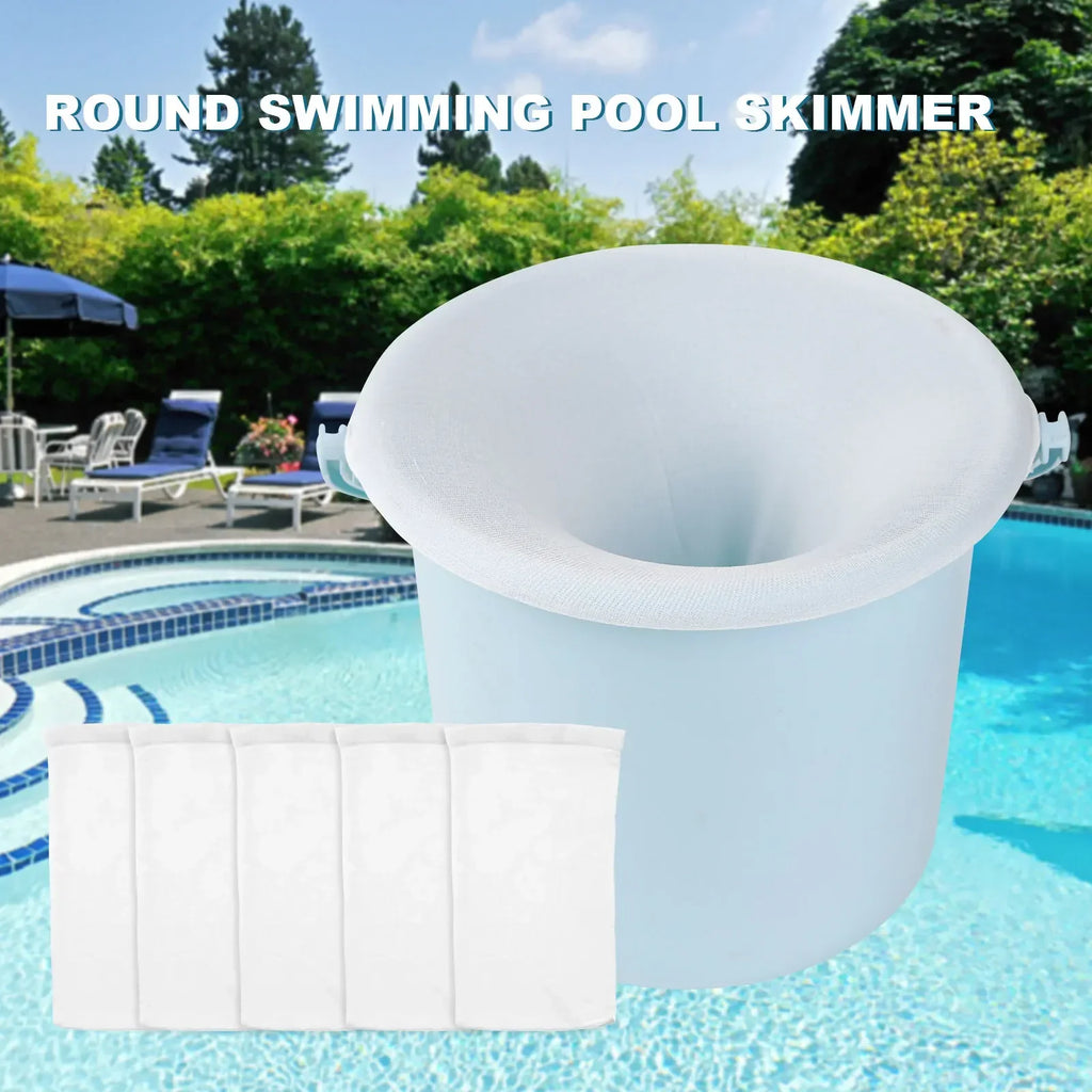 5 10 20 30 50 Filter Storage Pool Skimmer Socks Nylon Swimming