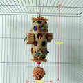 Parrot Foraging Chew Toy – Natural Wood Bird Enrichment Toy