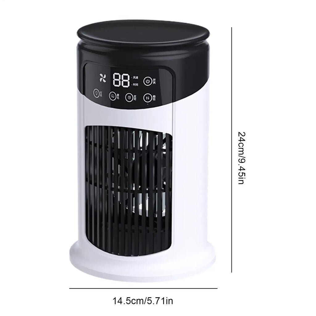 Portable Evaporative Air Cooler – 6-Speed Fan & Humidifier