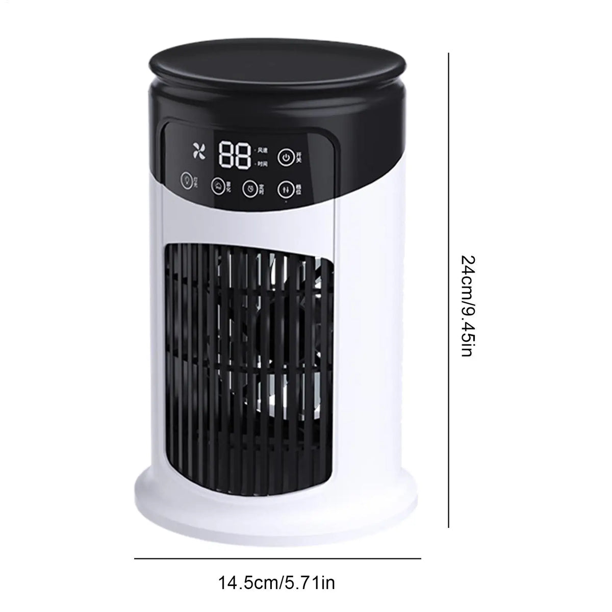 Portable Evaporative Air Cooler – 6-Speed Fan & Humidifier