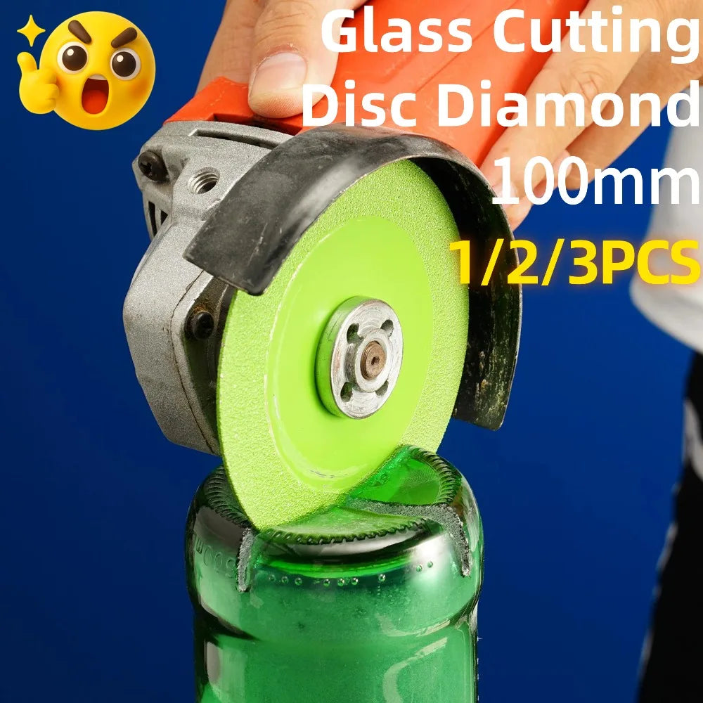 Glass Cutting Disc Diamond Ultra-thin Saw Blade Jade Wine Bottle