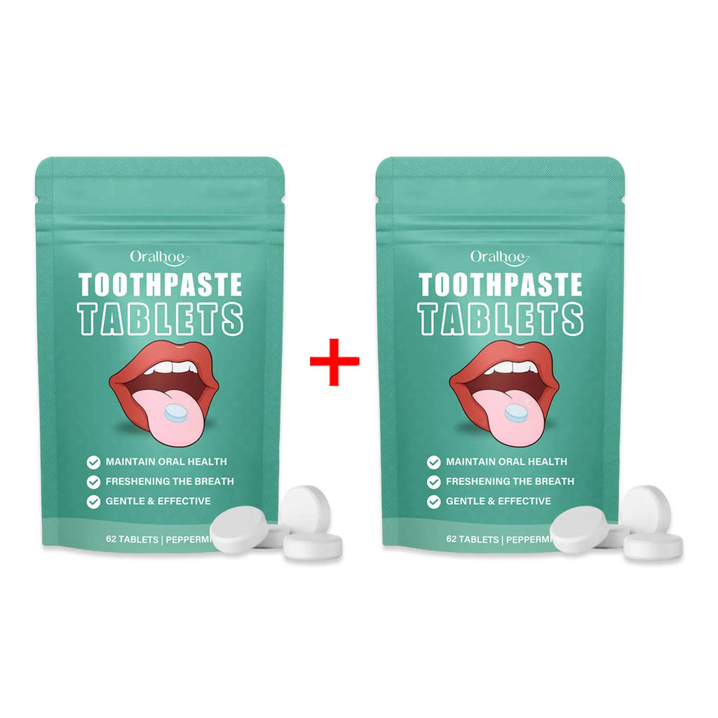 Oralhoe Jasmine Toothpaste Tablets – Whitening & Fresh Breath