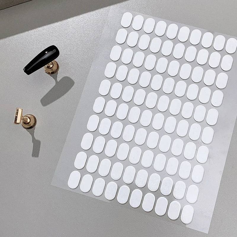 200 Pcs Double-Sided Nail Tape for False Nail Display Stand