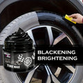 Car Tire Shine Wax – Gloss Enhancer & Plastic Protector