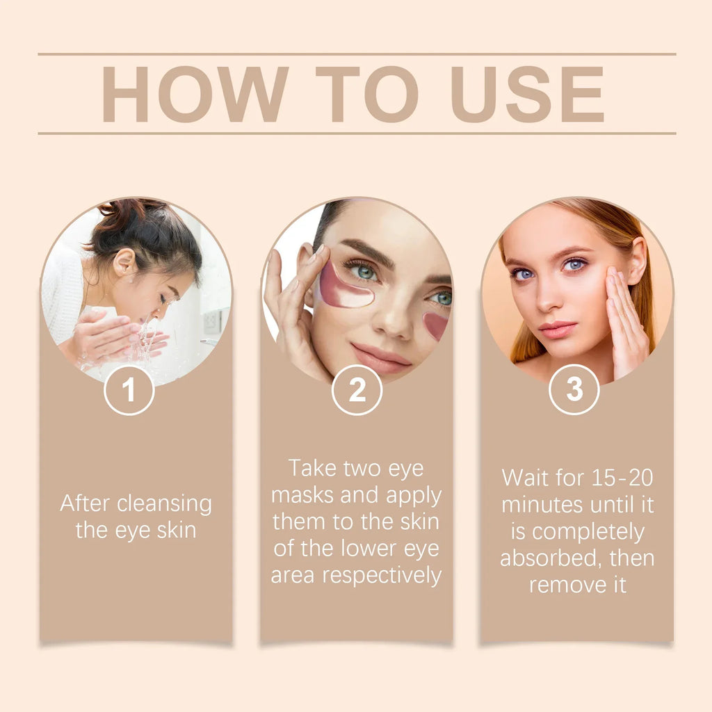 Jaysuing Coffee Eye Mask – Dark Circles & Hyaluronic Acid Patches