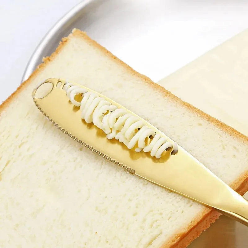 Stainless Steel Cheese & Butter Knife – Jam Spreader Tool