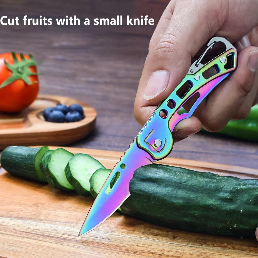 Stainless Steel Folding Pocket Knife – Outdoor Survival Tool