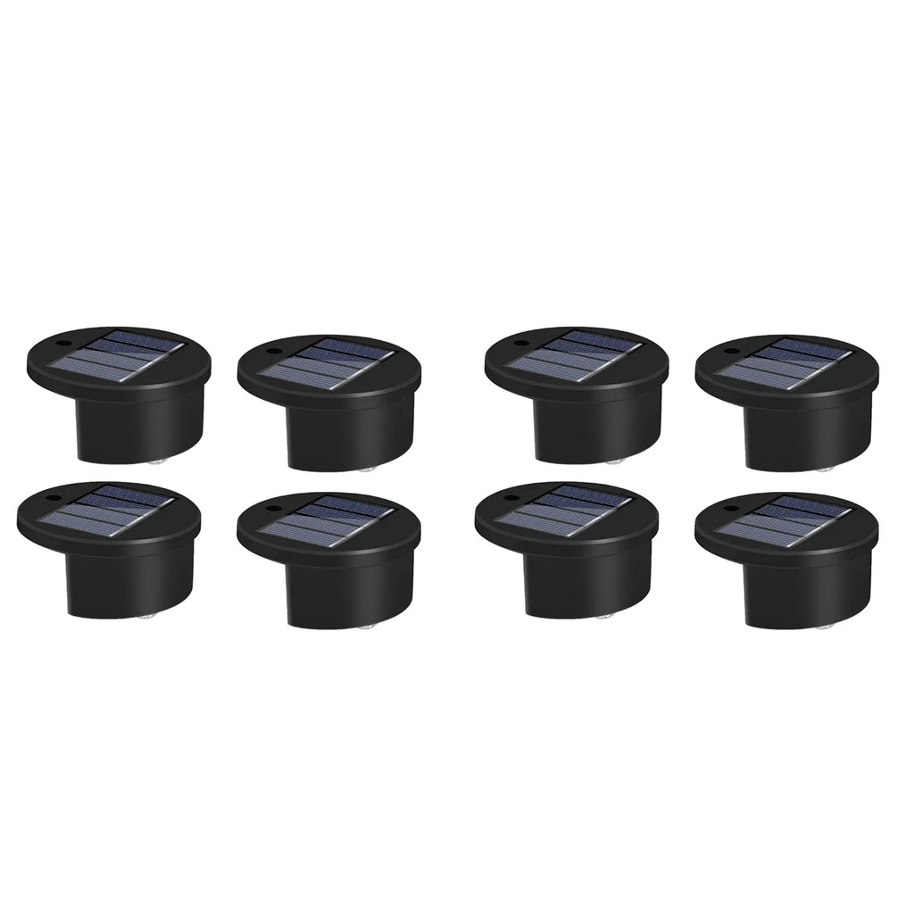 Solar Pool Edge Lights 8-Pack | Color-Changing Wireless Deck