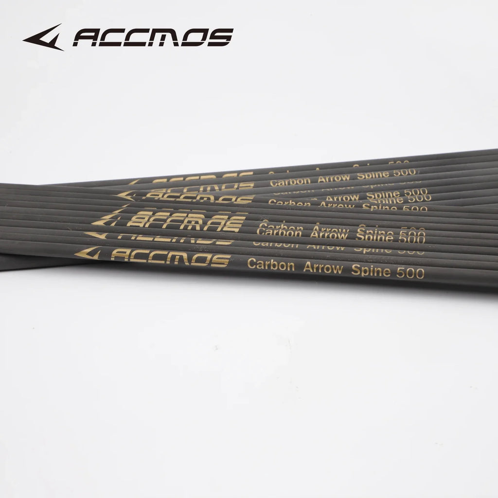 12 ACCMOS ID4 2 Pure Carbon Arrow Shaft Spine 350-1800 DIY Archery