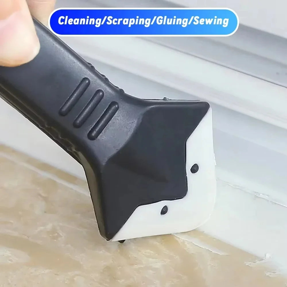3-in-1 Caulking Tool Set – Scraper, Sealant Remover & Finisher