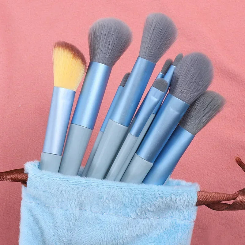 13-Piece Makeup Brush Set | Foundation, Blush & Eyeshadow