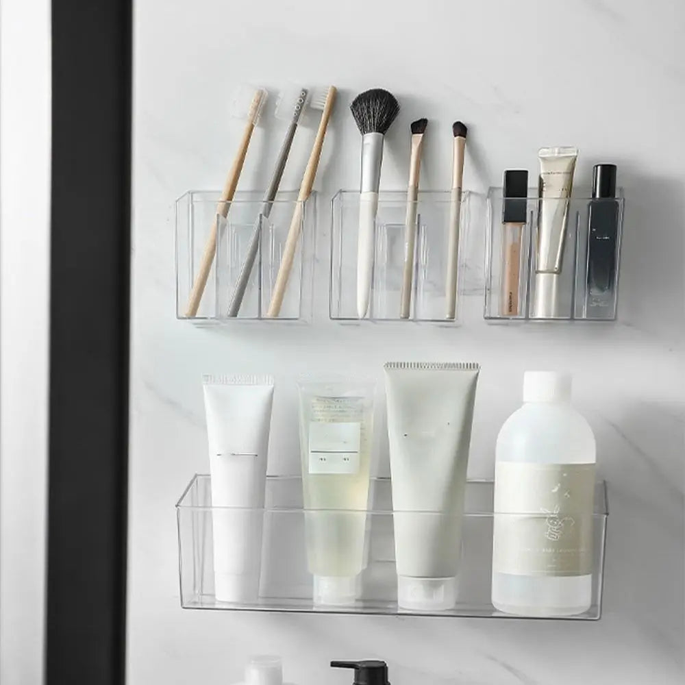 Transparent Wall-mounted Storage Box Large Capacity Classification