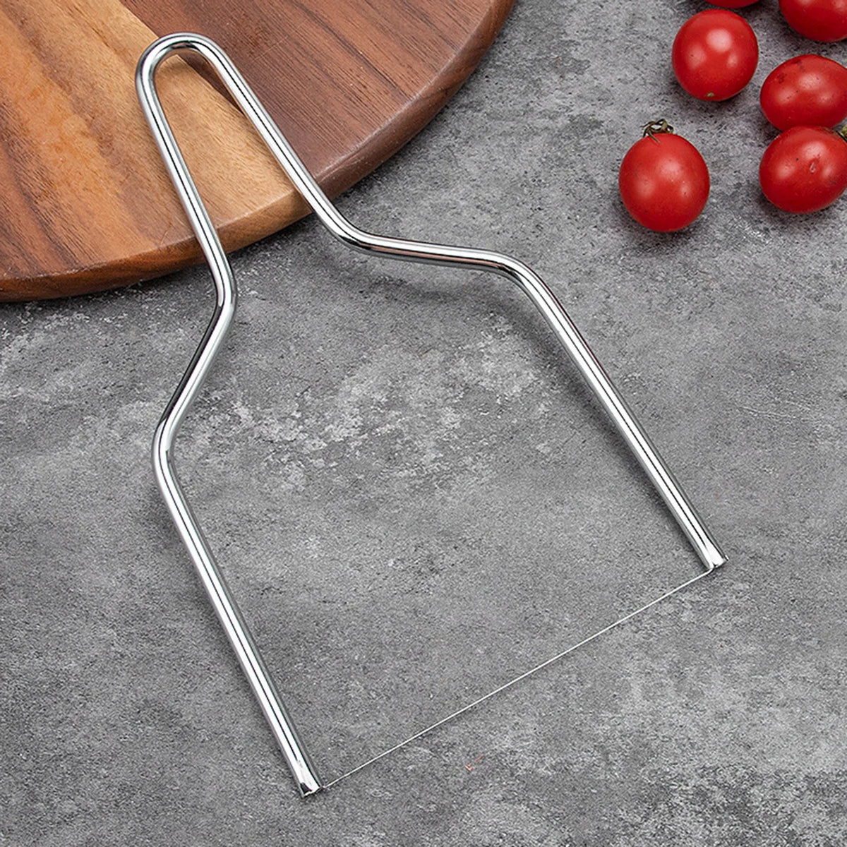 Stainless Steel Cheese Slicer & Cutter – Even Slices
