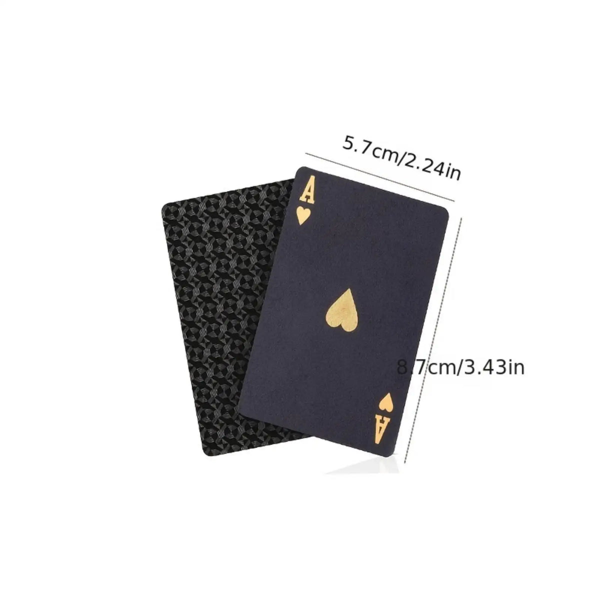 Decks Playing Card Waterproof Poker Cards Plastic PET Novelty Game