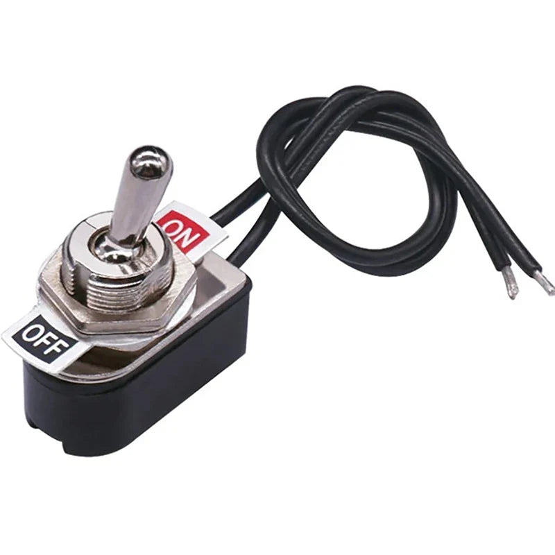 Prewired Rocker Toggle Switch 2 Foot OFF Electrical Equipment Tools