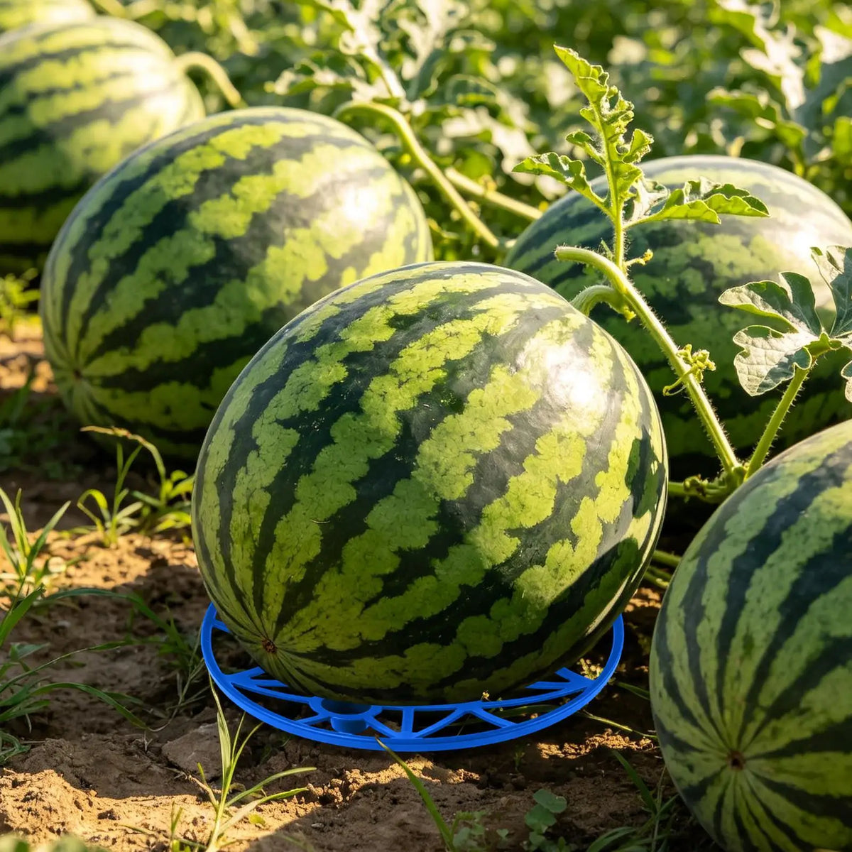 Watermelon Fruit Growing Support Tray | Garden Cradle Stand