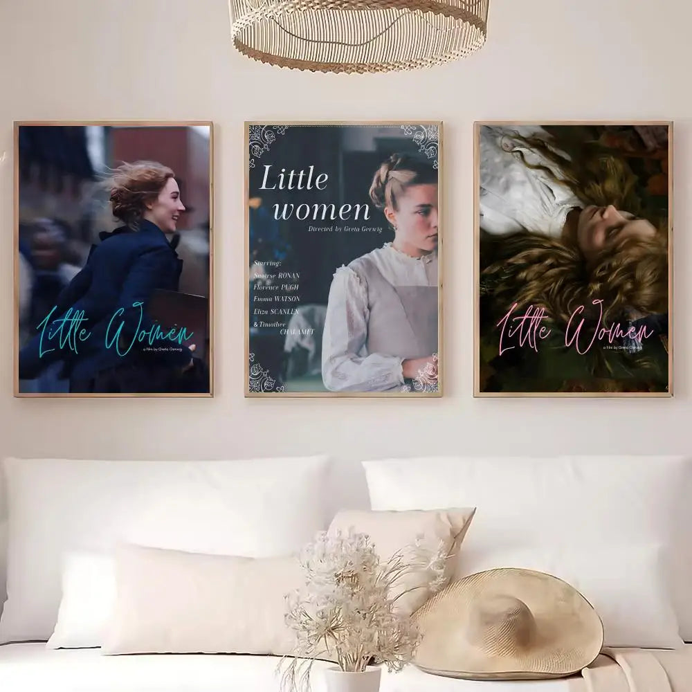 Little Women Movie Poster – HD Self-Adhesive Waterproof Wall Art