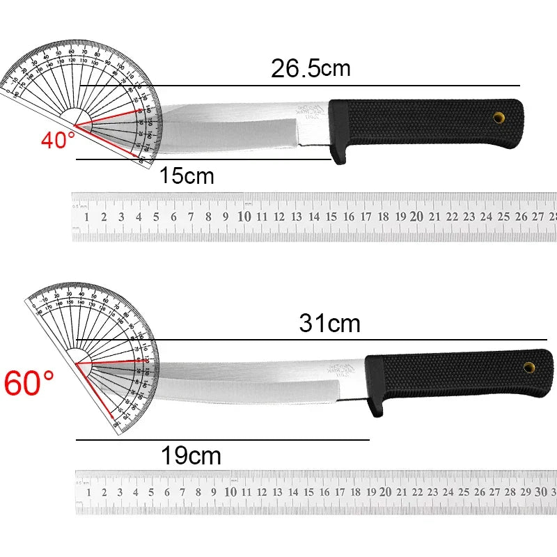 Kitchen Knife Set with Black Sheath – Vegetable & Boning Knife