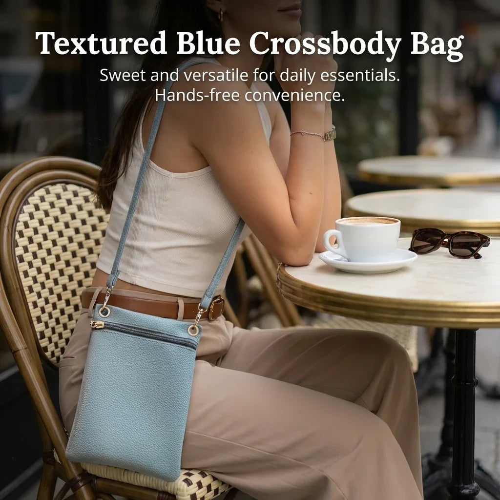 Women's Lychee Texture Crossbody Shoulder Bag | Daily Handbag