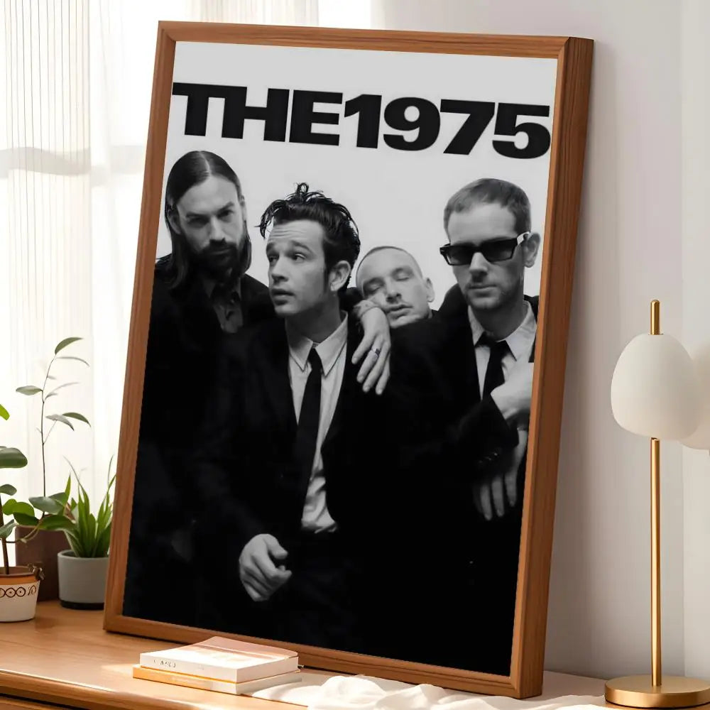 The 1975 Self-Stick PVC Wall Poster – HD Waterproof Wall Art