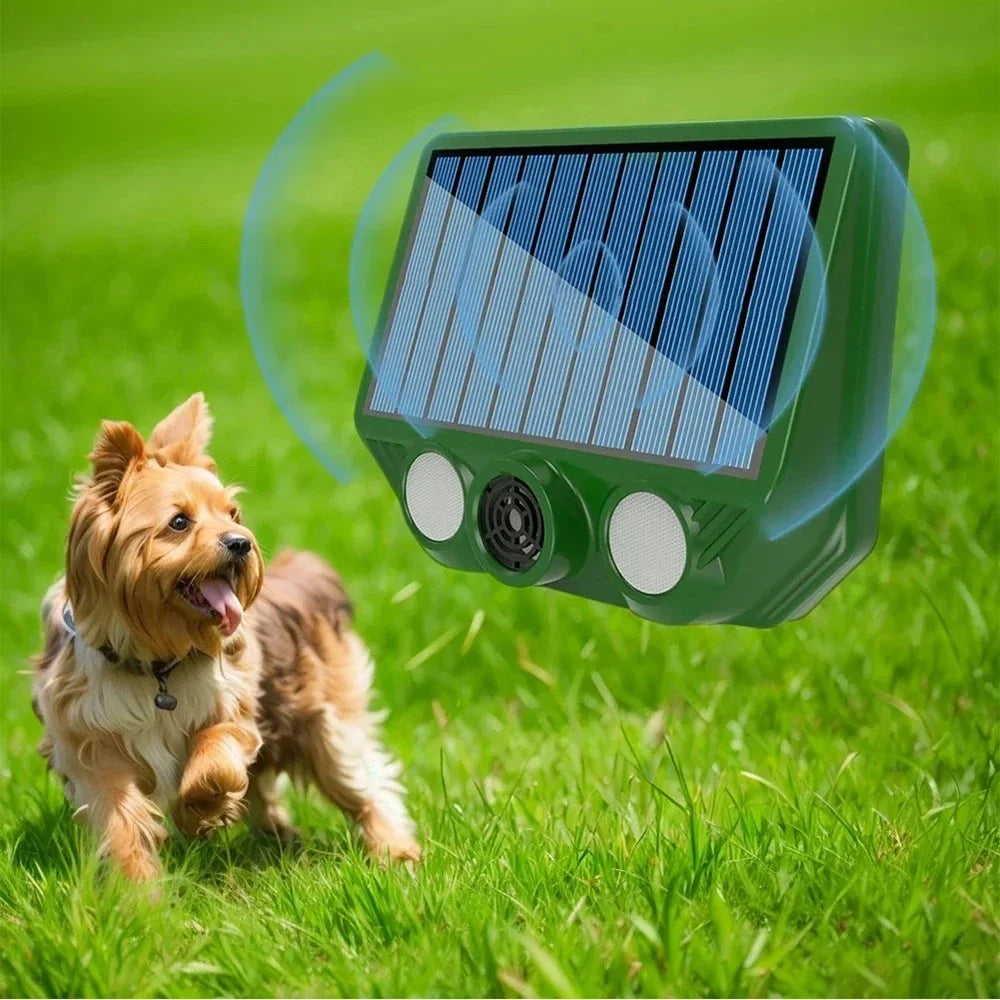 Solar Animal Repellent Device – IP66 Waterproof Pest Control