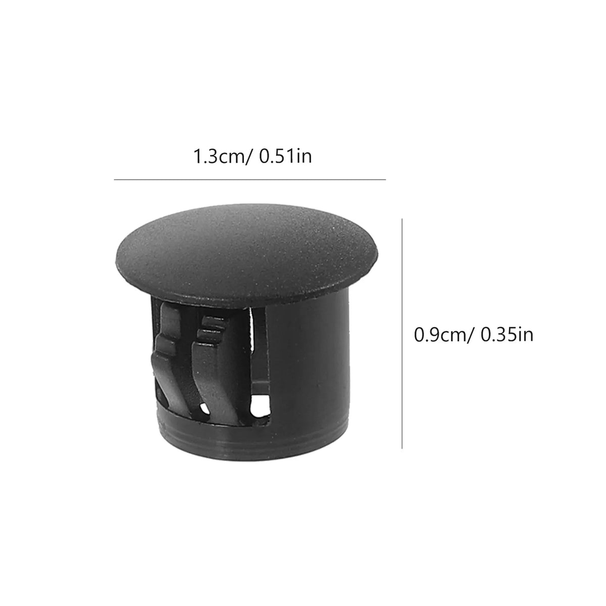 Plastic Screw Hole Plugs Diameter Cover Caps Furniture Cabinets