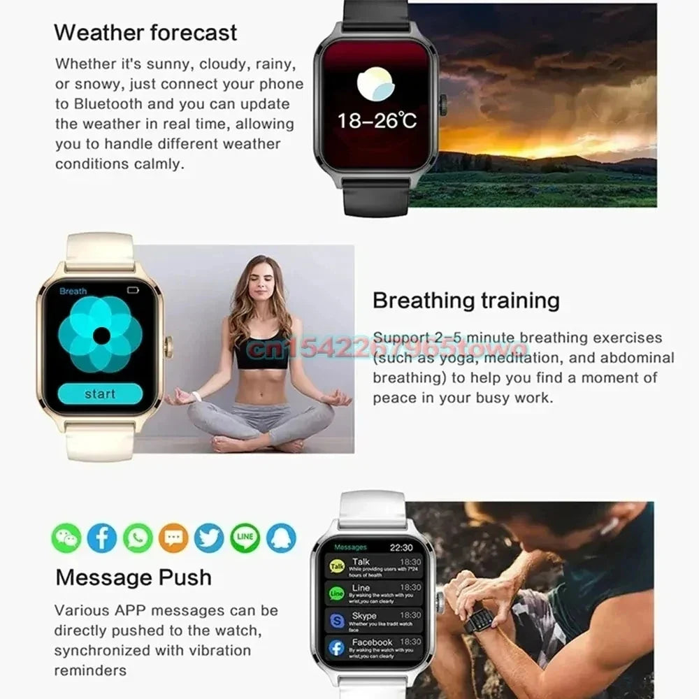 Ola Esporte Smart Watch 2.01" Bluetooth Calling Fitness Tracker