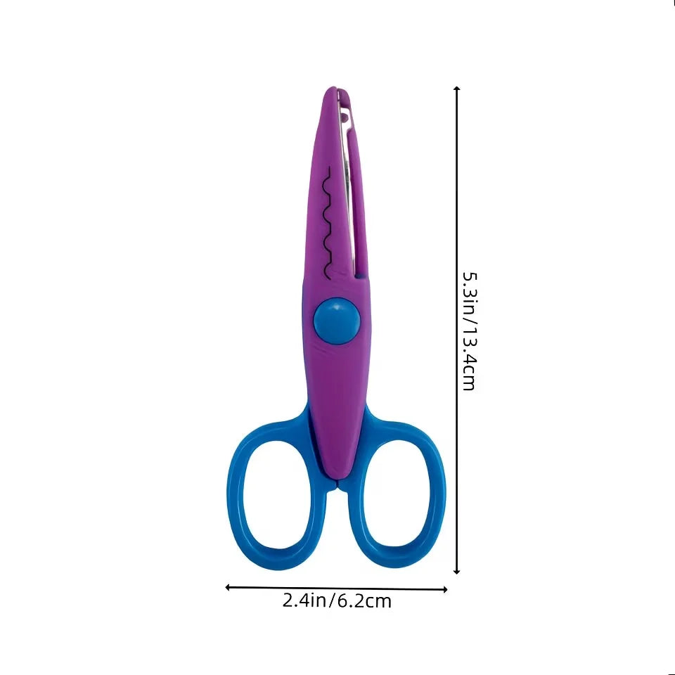 DIY Decorative Lace Scissors – Safe Art Craft Scissors for Kids