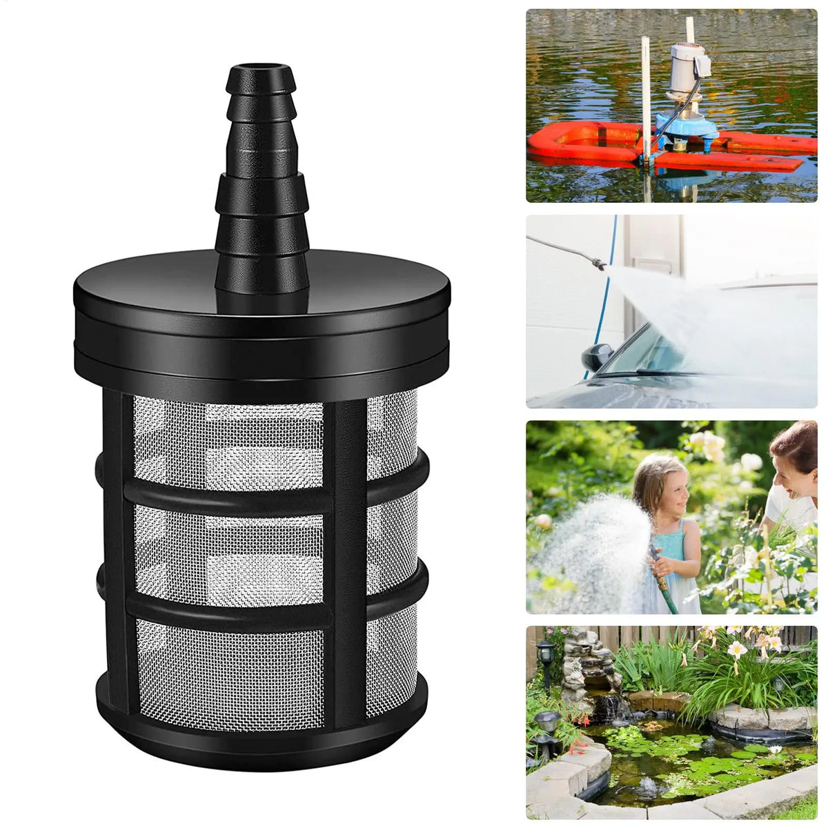 Garden Hose Sediment Filter | 50 Mesh Screen Hose Strainer