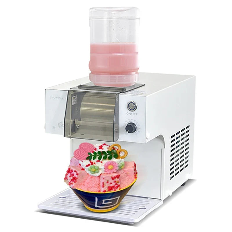 Commercial Tabletop Shaved Ice Machine 40KG/Day | 110V/220V