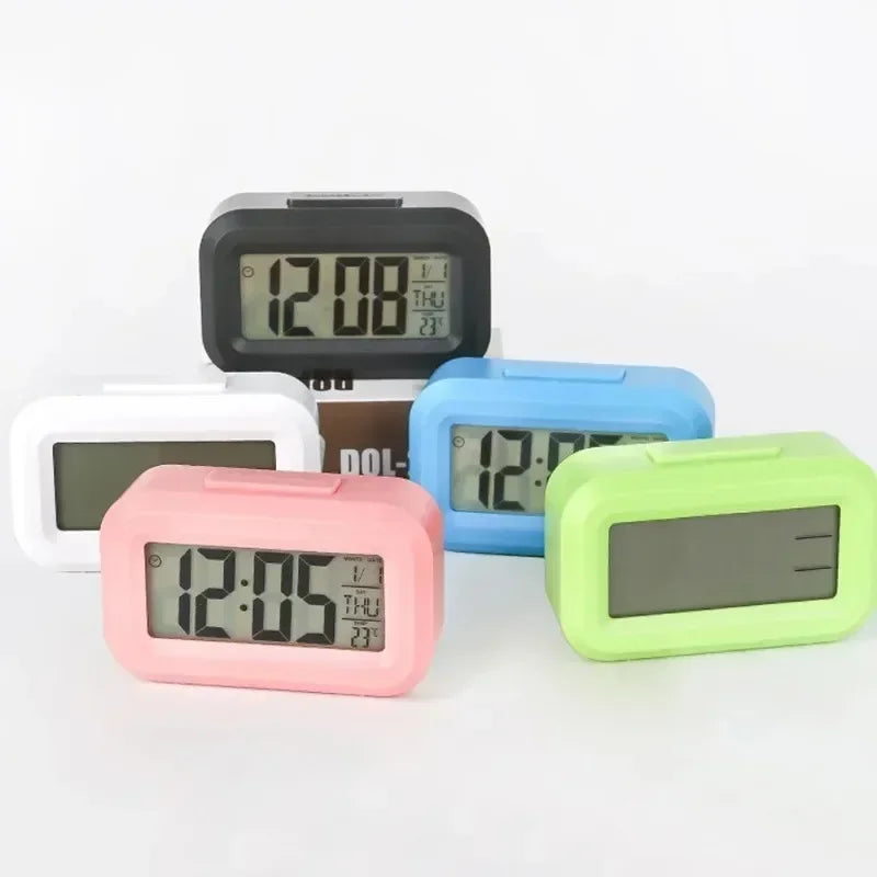 LED Digital Alarm Clock | Calendar, Temperature & Backlight