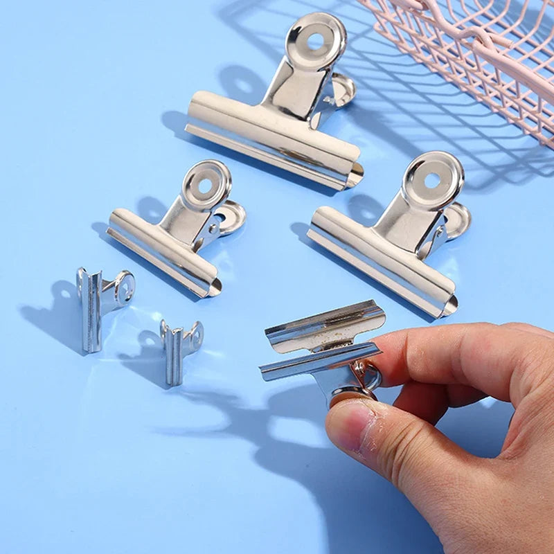 10-Pack Stainless Steel Food Bag Sealing Clips – Airtight & Reusable