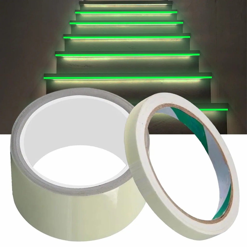 Glow in the Dark Safety Tape – Green Fluorescent Egress Marker