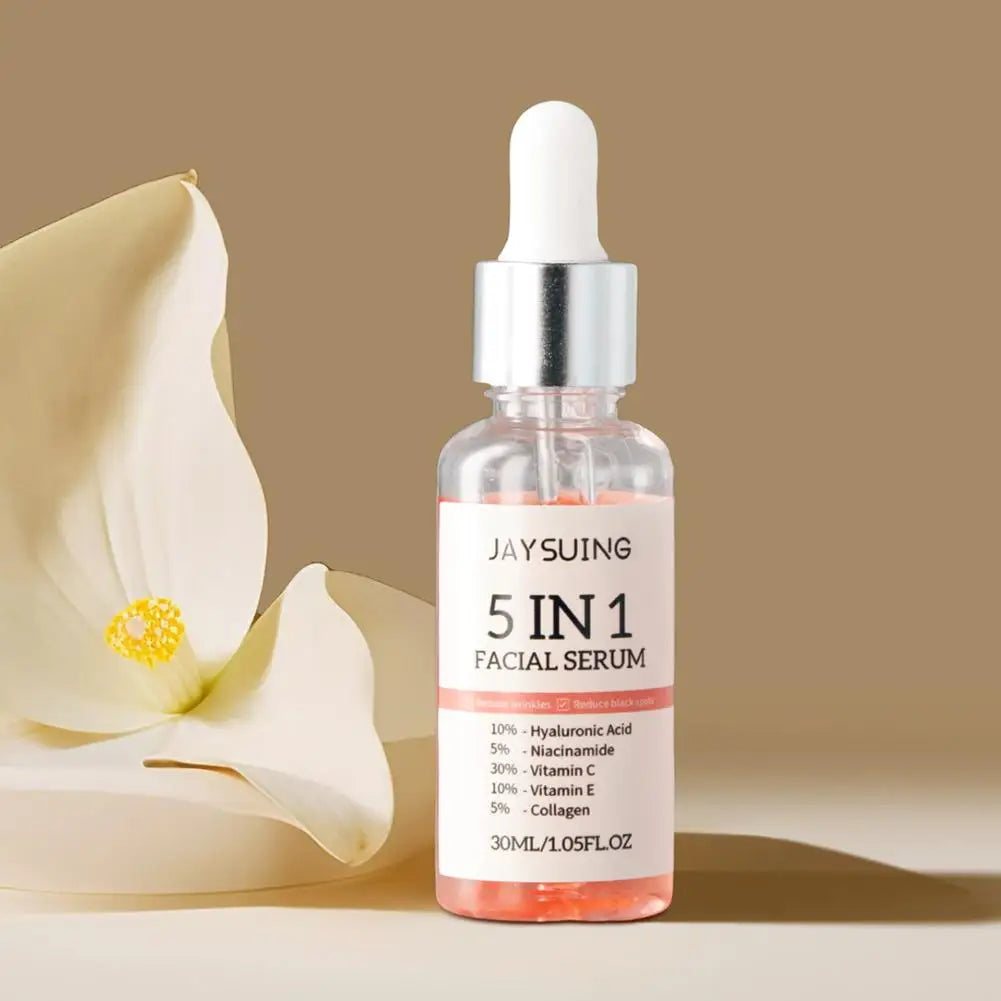 1 2 Face Serum Moisturizing Vitamin C Hyaluronic Acid Facial Shrink