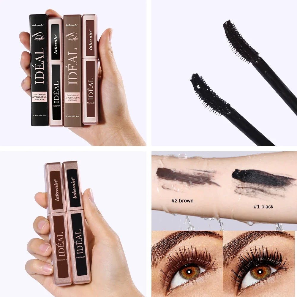 Lakerain 4D Waterproof Mascara – Volumizing & Lengthening