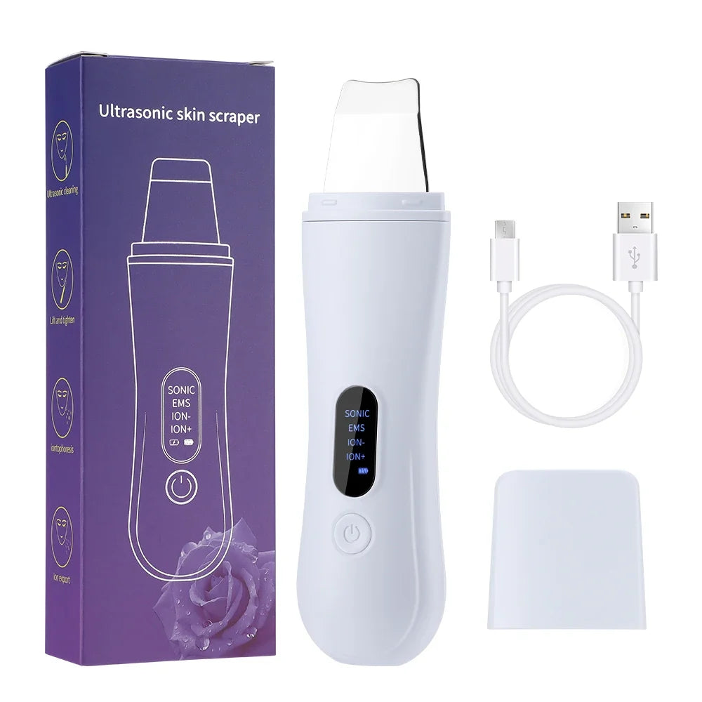 Ultrasonic Skin Scrubber – Blackhead & Deep Pore Cleaner